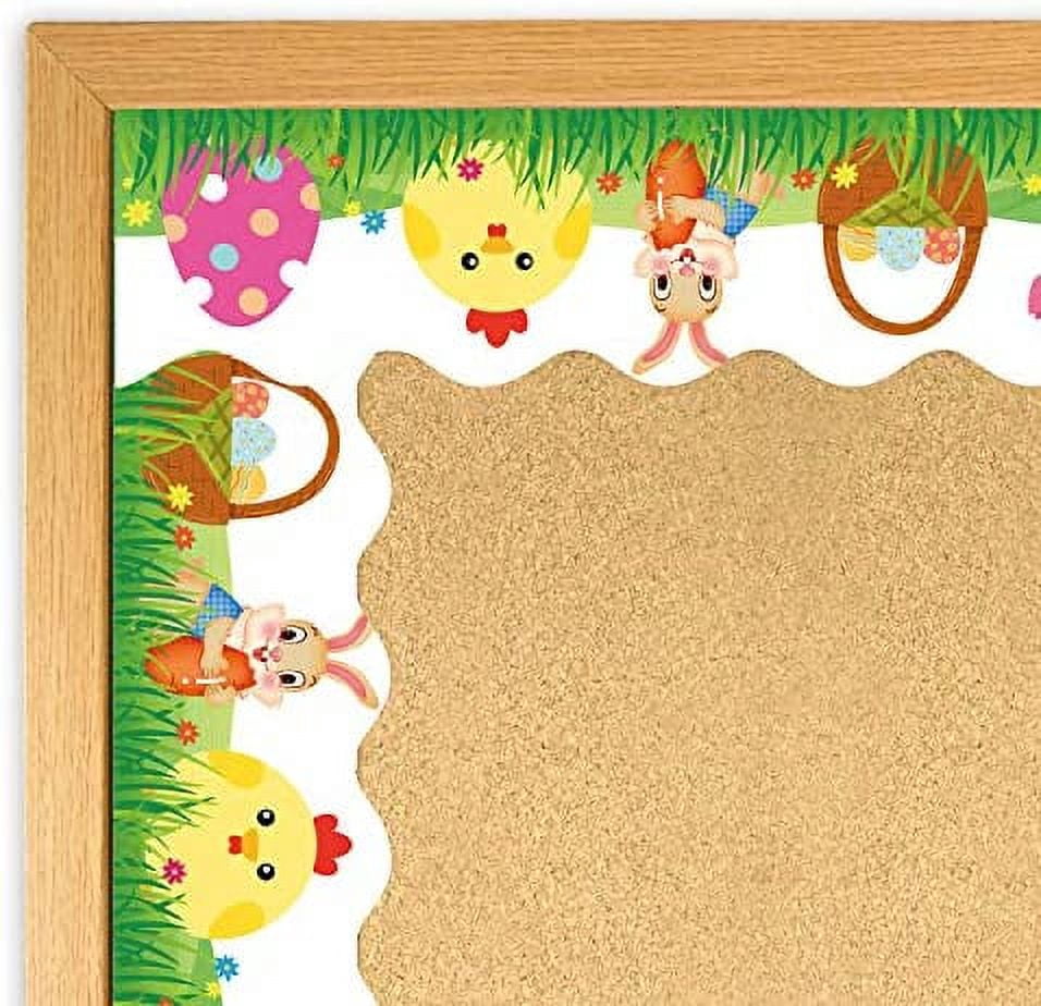 Hopping Rabbit Border Easter Bunny Borders