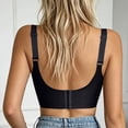 thumbnail image 5 of dinapents Ribbed Sports Bra for Women Low Support Wirefree Yoga Bra with Removable Cups Racerback Sports Bra with Adjustable Straps, 5 of 5