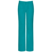 Dickies EDS Signature Medical Scrubs Pant for Women Low Rise Straight Leg Drawstring 82212A, XS, Teal Blue