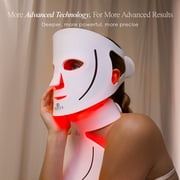 Project E Beauty Lumalux Face+ Led Face Mask Light Therapy | 1600 LEDs | 7+2 Colors 460~1072nm | Acne Light | Red Light Therapy Mask For Face and Neck
