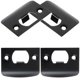thumbnail image 3 of 4pcs Deadbolt Strike Plate Stainless Steel Deadbolt Covers Door Reinforcement Kit, 3 of 4