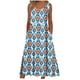 thumbnail image 1 of Bajo Vestido Pantalones Cortos Mujeres Casual Cuello Redondo Impresión Bolsillos sin Mangas Vestido Verano Vestido Corto para Mujeres Verano, 1 of 5