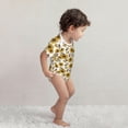 thumbnail image 5 of Rocae Sunflowers and Bees for Baby Climbing Clothes Soft Baby Romper for Active Infants Comfortable and Breathable Crawling Jumpsuit Unisex Baby Outfit 9M, 5 of 8