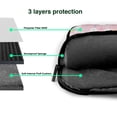 thumbnail image 4 of Lsque Easter Cute Rabbit Pattern Laptop Bag – Portable & Slim Single-Shoulder Computer Case with Adjustable Strap, Protective, Lightweight for 13”/14”/15.6” Laptops, 4 of 8