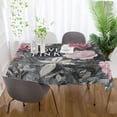 thumbnail image 6 of YAZAOO Square Tablecloth Oil Pattern Of Roses Pattern Tableclothes, 6 of 9