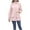 Pink, variant on Womens Thicken Puffer Winter Coat Insulated Hooded Parka Jacket Warm Mid-Length Winter Windproof Coat with Pockets