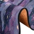 thumbnail image 4 of Long Floor Mat Hallway Carpet 72x24 Inch Area Carpet Non-slip Entrance Carpet Washable Door Mat Kitchen Bedroom Living Room Purple Beautiful Flowers, 4 of 7