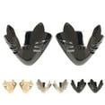 thumbnail image 2 of 1 Pair Metal Toe Caps Creative Protective Heel Decoration Shoes Supplies, 2 of 9