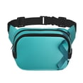 thumbnail image 1 of Easygdp a Teal Ribbonin Fanny Packs para Mujeres y Hombres, Bolsa de Cinturón, Bolsos de Cruz para Trabajo/Correr/Senderismo, 1 of 9