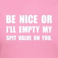 thumbnail image 3 of CafePress - Empty My Spit Valve T Shirt - Women's Traditional Fit Dark T-Shirt, 3 of 4