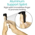 thumbnail image 2 of Finger Splint - Middle, Pinky, Pointer, Ring and Thumb Support - Palm Strap Included - Straighten Bent or Broken Fingers - Adjustable, 2 of 5