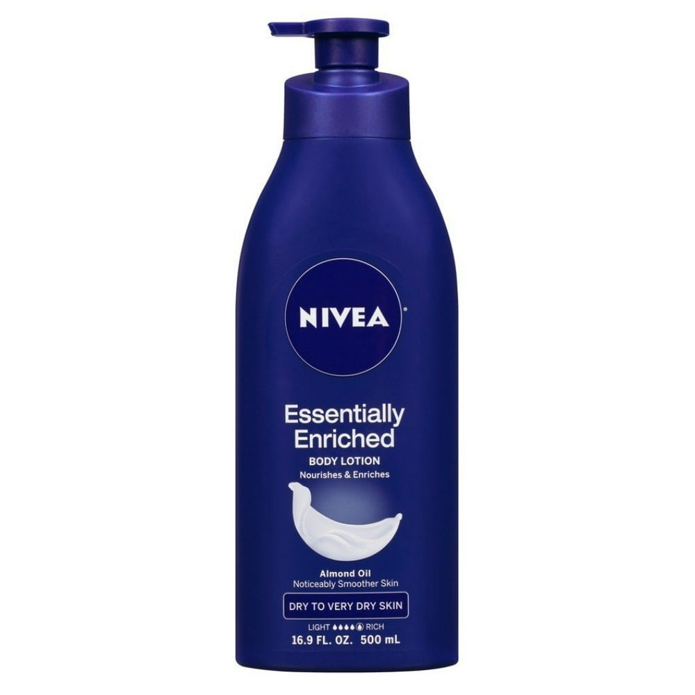 Nivea Lotion Essentially Enriched 16.9 Ounce Pump (Very Dry Skin ...