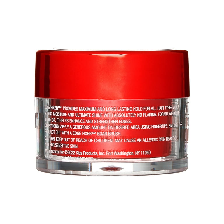 Kiss Colors & Care Edge Fixer, 30 mL, Scented, Biotin B7, for All