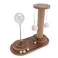 thumbnail image 1 of Poteau de Grattage de Chat, Sisal Interactif Multifonctionnel Durable Chat Griffant pour la Maison, 1 of 8