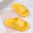 thumbnail image 2 of kpoplk Toddler Little Kids Slide Sandals Dinosaur Beach Pool Shower Slides Anti-Slip Home Bath Slippers Cute Summer Outdoor Shoes(Yellow,36), 2 of 5