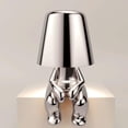 thumbnail image 2 of Golden Man Table Lamp | Fun Table Lamp Night Light Thinkers Lamp Art Decor | Decorative Sculpture Home Ornament Table Lamp, 2 of 8