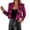 Hot Pink, variant on Vedolay Women Tops Long Sleeve Tunic Casual Lightweight Cardigan Blazer Jackets Of Female Pink,L