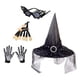 thumbnail image 1 of Sombrero de Bruja Yuyangstore Halloween con Clavos y Guantes Adulto, 1 of 8