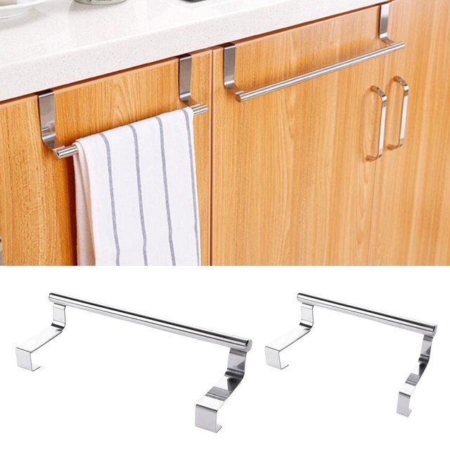 Soporte de Toalla de Papel BLESIY 2x Soporte de Pared Organizador de Barra de Suspensión