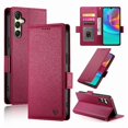 thumbnail image 1 of Magnetic Wallet Case with Card Holder & Stand for Samsung Galaxy A16 Red, 1 of 6