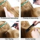 thumbnail image 4 of Peine de pelo de cola de rata shamjiam para Desenredar Cabello negro, 4 of 9
