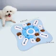 thumbnail image 3 of YKHSG Dog Puzzle Toys,Dog Treat Puzzle,Dogs Food Puzzle Feeder Toys for IQ Training ,Interactive Dog Toys, Mental Enrichment (Blue), 3 of 7