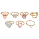 thumbnail image 1 of 7 anillos de disfraz para niñas, anillos de juego ajustables, joyería infantil., 1 of 8