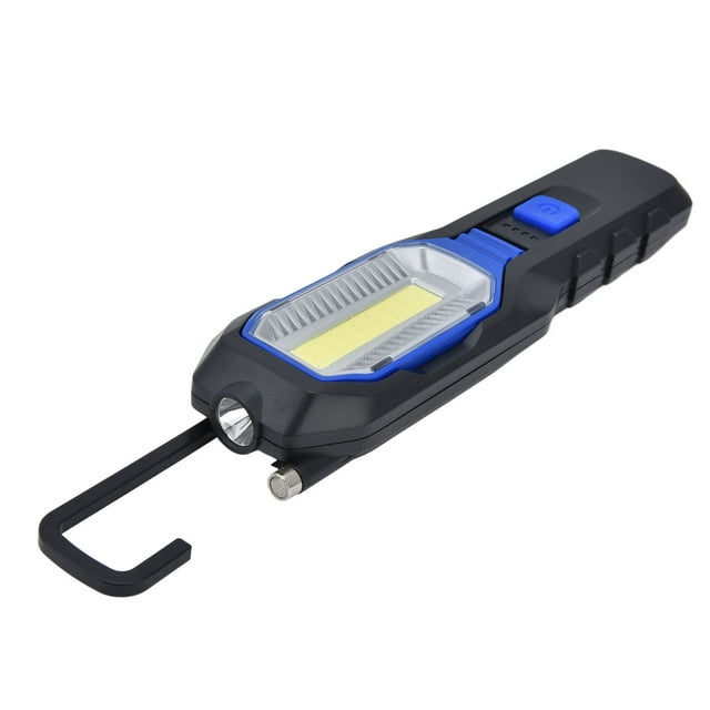 Lampe de Travail à LED avec Crochet, Longue Durée de Vie de la Batterie Lampe de Travail Suspendue pour la Réparation de Camping
