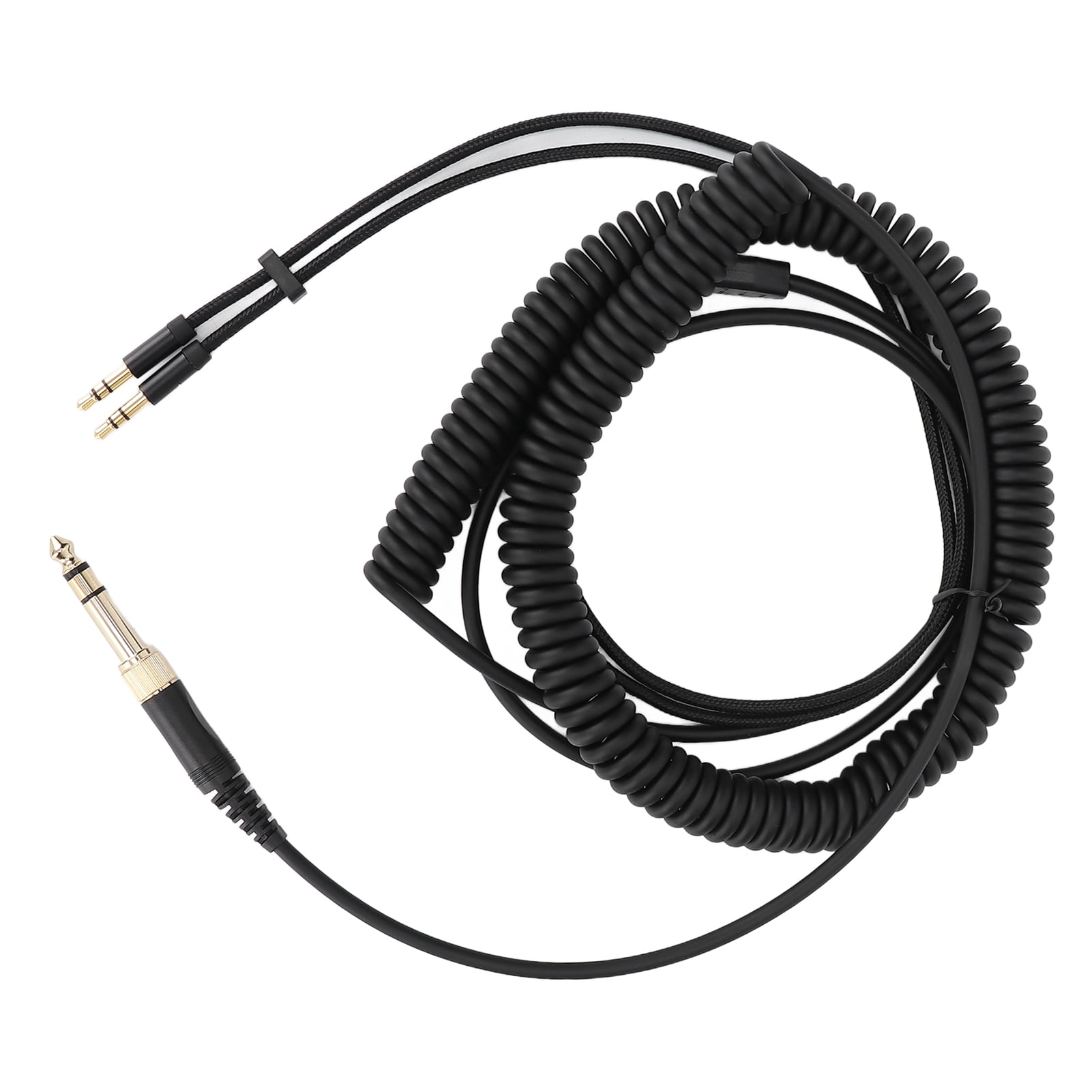 Headphone Upgrade Cable, Headphone Replace Cord Standard Tensile Reduce Noise Low Loss For