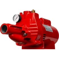 Red lion RJC-75-PREM 3/4 HP Premium Convertible Jet Pump, 115/230V
