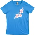 thumbnail image 2 of Ladies Hi Tee Hibiscus side, 2 of 2