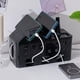 thumbnail image 1 of Caja de gestión de cables (paquete de 1) con organizador para ocultar cables y regletas de enchufes., 1 of 7