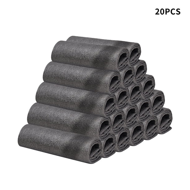 Paño De Limpieza 5/20 piezas paño de limpieza microfibra toalla de vidrio para espejo de ventanas (20 piezas 20*30 cm) Tmvgtek Libre de BPA