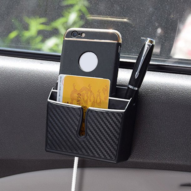 Caja de almacenamiento multifuncional para vehículos soporte para teléfono móvil accesorio Ndcxsfigh de estilo de coche