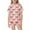 A07-Pink, variant on LRen Valentines Outfits for Girls Pink Bowknot Satin Two Piece Set Short Sleeve Button-Down Top And Matching Elastic Waist Shorts Soft Summer Clothes
