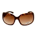 thumbnail image 4 of Ellen Tracy Womens Sunglass ET 517 2 Plastic Rectangle Tortoise Gold, 4 of 6