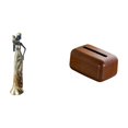 thumbnail image 1 of Figura de mujer africana con estatua tribal de resina, soporte para pañuelos hecho a mano, funda y estuche para caja de pañuelos de PP para sala de es, 1 of 8