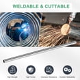 thumbnail image 4 of 2-Pack 200mm 304 Stainless Steel Tube, 8mm OD 0.2mm Wall Thickness Seamless Stainless Steel Tubing [0.31x0.01x7.9IN], 4 of 7