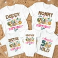 thumbnail image 2 of Wild One Family Matching Shirts, Birthday Girl, Safari Birthday, Family Safari Shirts Gift, 2 of 4