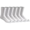 thumbnail image 1 of Biwat Men Dri-tech Essential Moisture Control Crew Socks, Available in M-xxl (6, 12 Pairs) Socks, 1 of 4