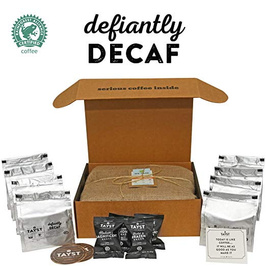Tayst Decaf Coffee Pods 100 ct. Defiantly Decaf 100 Compostable