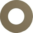 thumbnail image 5 of Ekena Millwork 9"OD x 4 1/2"ID x 1/2"P Claremont Ceiling Medallion (Fits Canopies up to 5 5/8"), Hand-Painted Rich Gold, 5 of 7