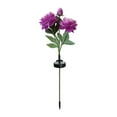thumbnail image 2 of Inerposs Solar Garden Lights, LED Peony Flower Stake Lights, Waterproof Outdoor Decorative Lighting, Garden and Patio Decor, Energy Efficient Night Lighting, 2 of 6