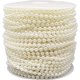 thumbnail image 1 of 4MM Faux Pearl Beads Garland Pearl Bead Roll Strand for Wedding Party Decoration (Ivory, 40M), 1 of 3