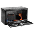thumbnail image 4 of Heavy Duty 36x17x18 Inch Aluminum Diamond Plate Underbody Truck Tool Box with Lock Keys Waterproof Storage for Pickup Van Trailer, 4 of 7