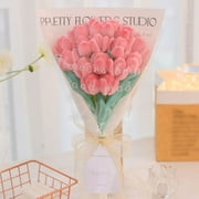 Tulip Bouquet Twisted Handmade Diy Flower Wedding Decoration