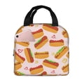 thumbnail image 1 of Balery Hot Dog In Heart Bolsa de Almuerzo Aislada – Caja de Almuerzo con Papel de Aluminio Grueso, Mantiene la Comida Fresca por 4 Horas, 1 of 8
