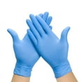 thumbnail image 7 of 20pcs Black/blue Disposable Gloves Latex Dishwashing/Kitchen/ Work/Rubber/Garden Glove Universal For Left and Right Hand ,Comfort and Durability, 7 of 7