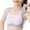 Pink, variant on Big Girls Crop Top Bra Seamless Sports Bra Training White Bra Camisole Style Lightweight Seamless For Kids Vêtements Pour Enfants Size 11-14T