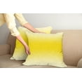 thumbnail image 2 of Ambesonne Ombre Throw Pillow Cover 2 Pack, Sunny Summer Themed Art, 16", Yellow, 2 of 7